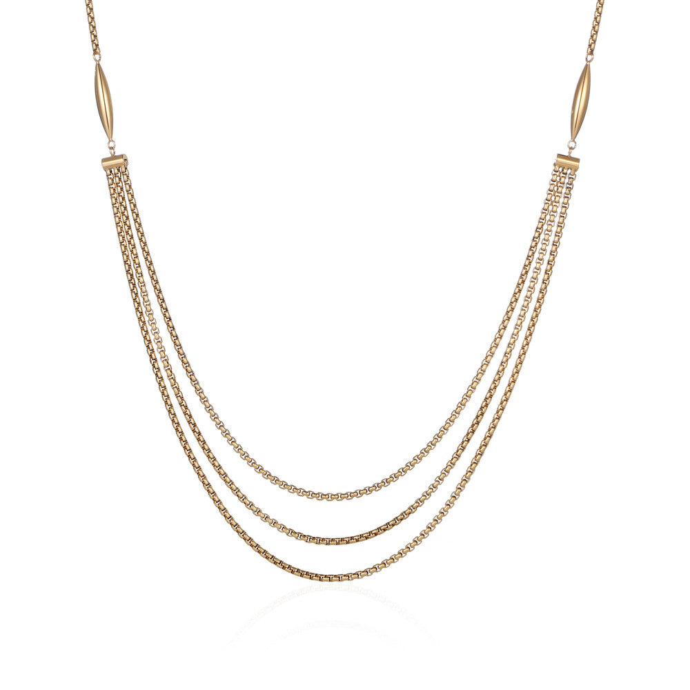 Chain Stainless Steel Long / Short Necklace