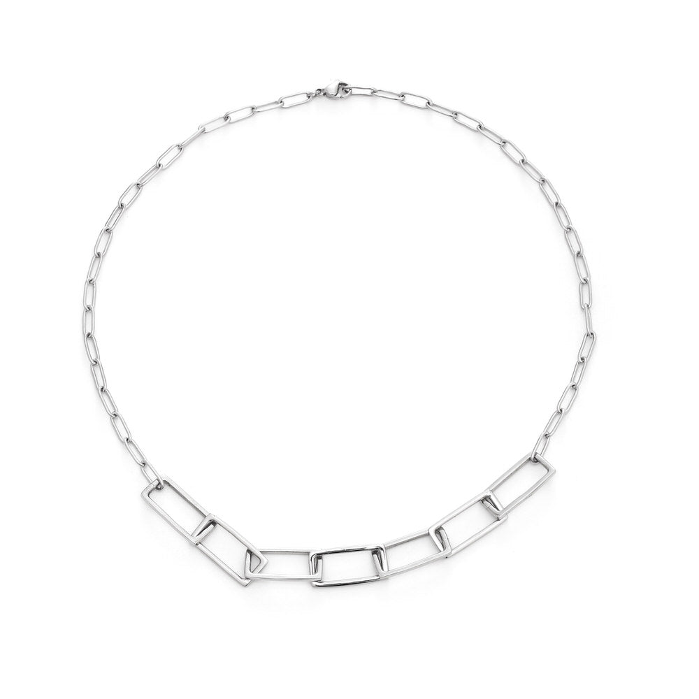 Link chain Stainless Steel Necklace