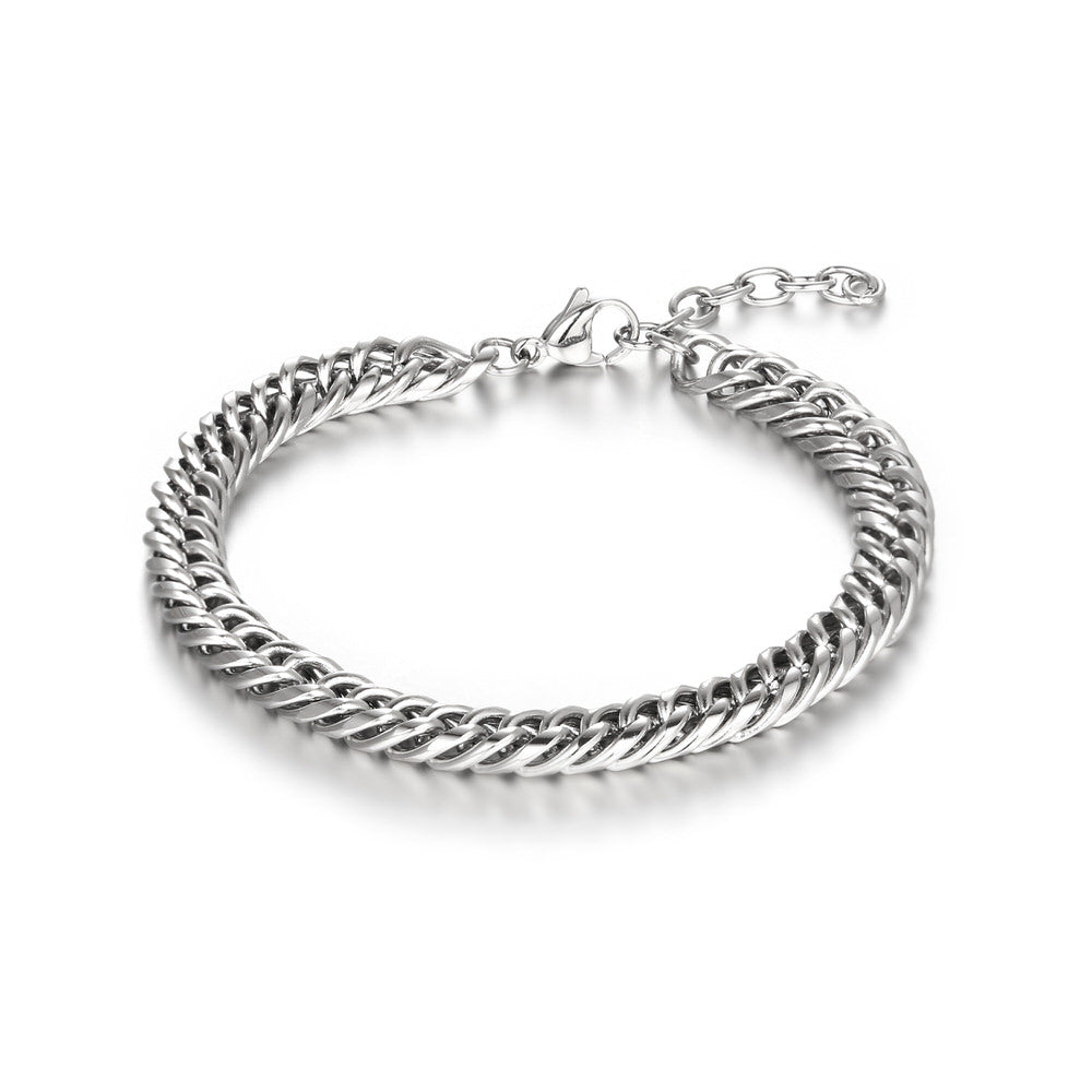 Simplied Chain Stainless Steel Bracelet