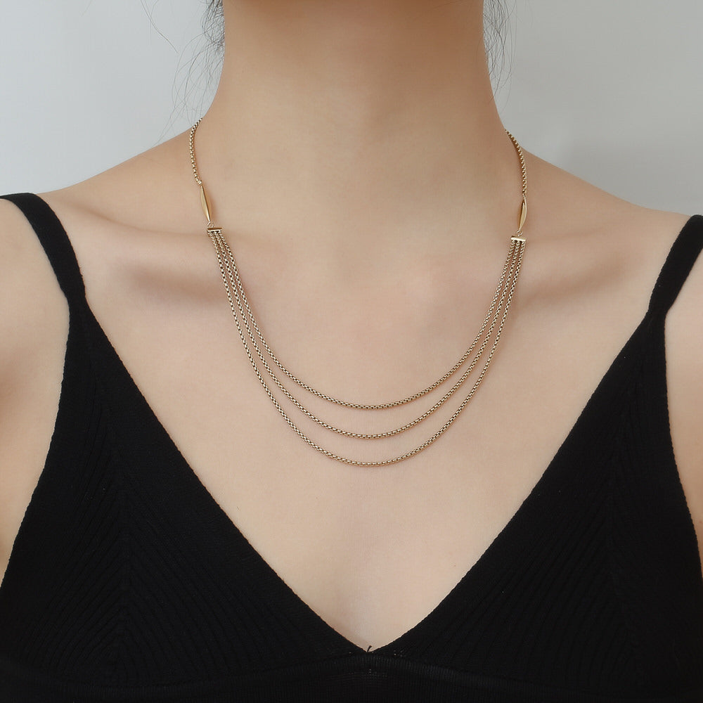 Chain Stainless Steel Long / Short Necklace